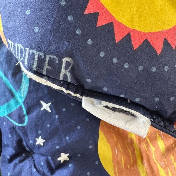 NWOT Pottery Barn Kids Solar System Glow-in-the-Dark Full/Queen Cotton Comforter - Picture 4 of 6